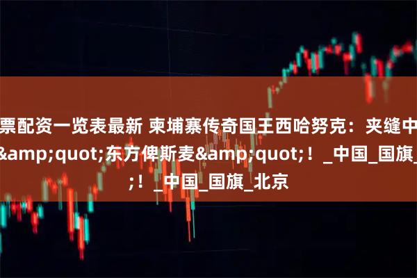 股票配资一览表最新 柬埔寨传奇国王西哈努克：夹缝中求生的&quot;东方俾斯麦&quot;！_中国_国旗_北京